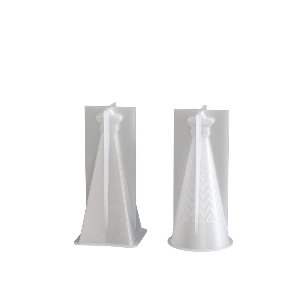 Novo silicone cone de natal ve - Candle Making Kit Xmas avaliação e preço