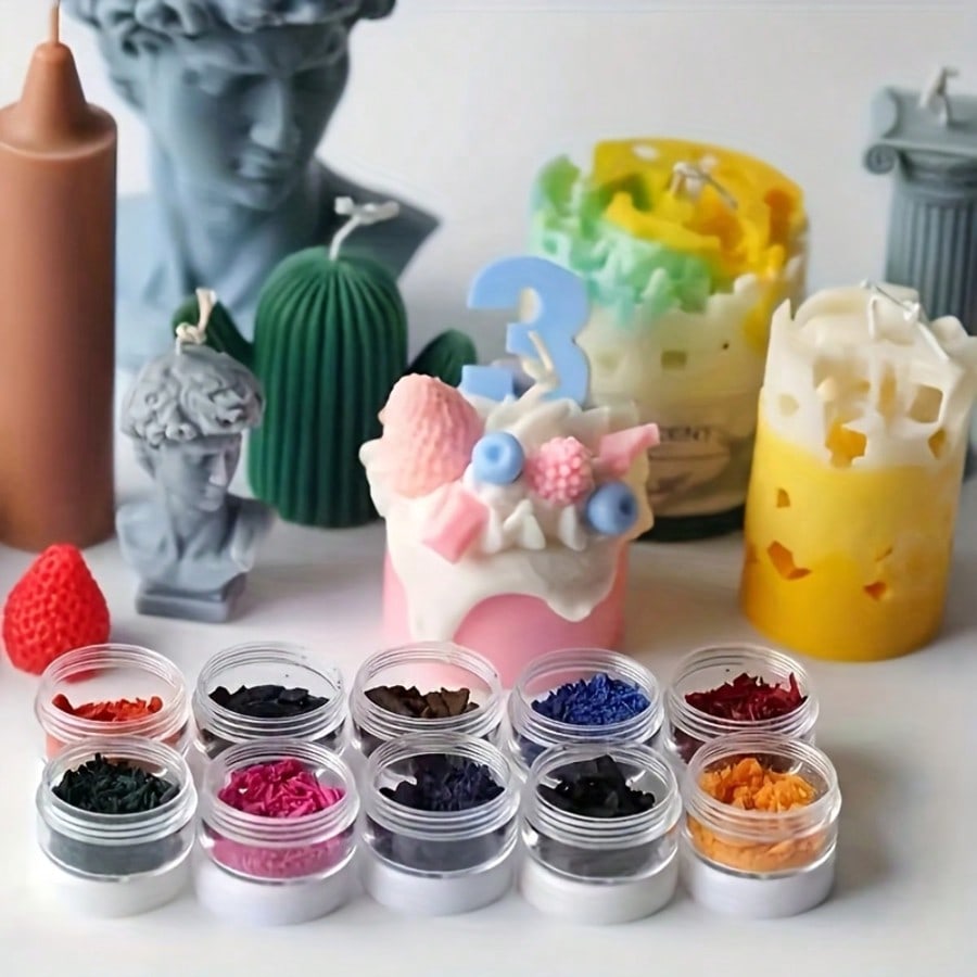 Conjunto de Pigmentos para Vel - Candle Dye Chip avaliação e preço