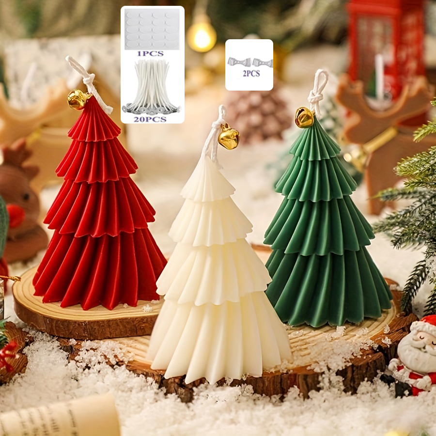 Kit de Molde de Silicone para  - Candle Making Kit Xmas avaliação e preço