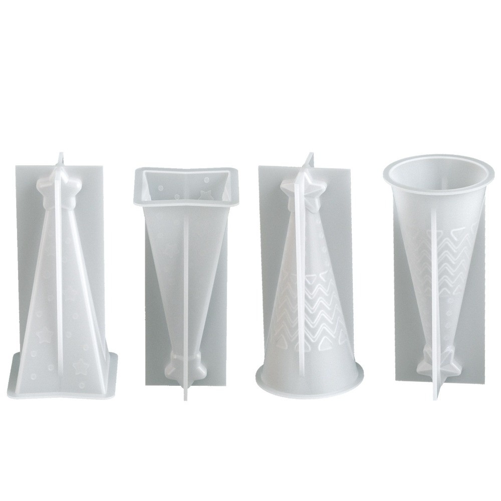 Novo silicone cone de natal ve - Candle Making Kit Xmas avaliação e preço