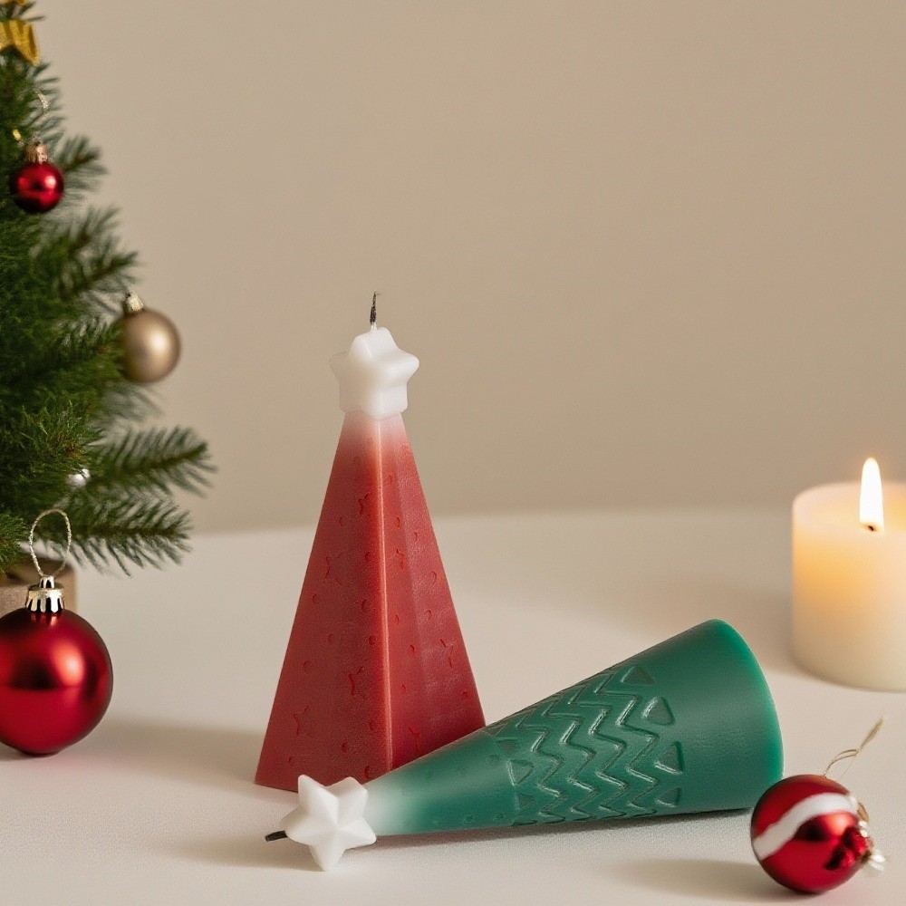 Molde de vela de cone de natal - Candle Making Kit Xmas avaliação e preço