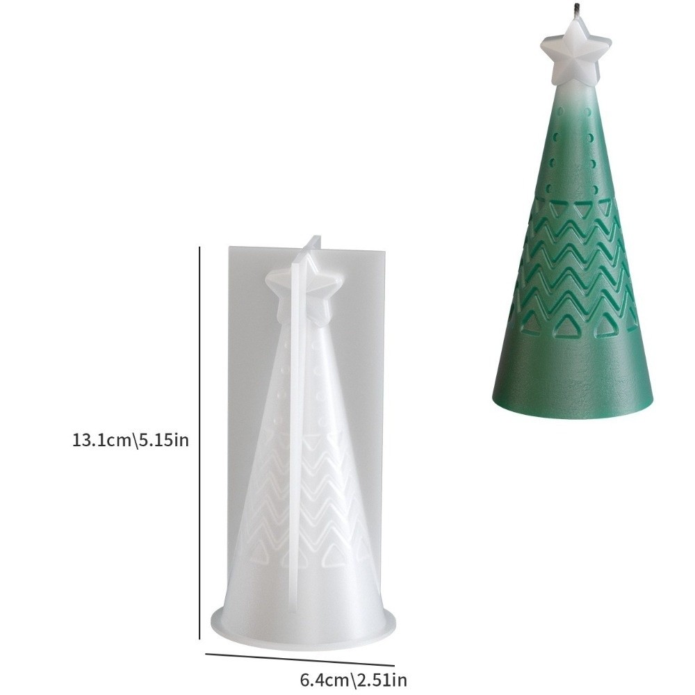 Molde de vela de cone de natal - Candle Making Kit Xmas avaliação e preço