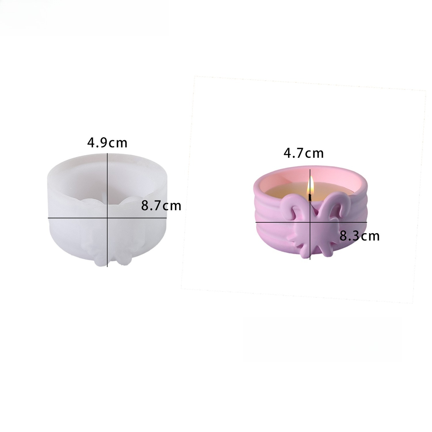 Moldes de Silicone para Velas  - Candle Making Kit Xmas avaliação e preço