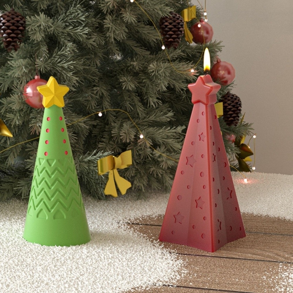 Novo silicone cone de natal ve - Candle Making Kit Xmas avaliação e preço